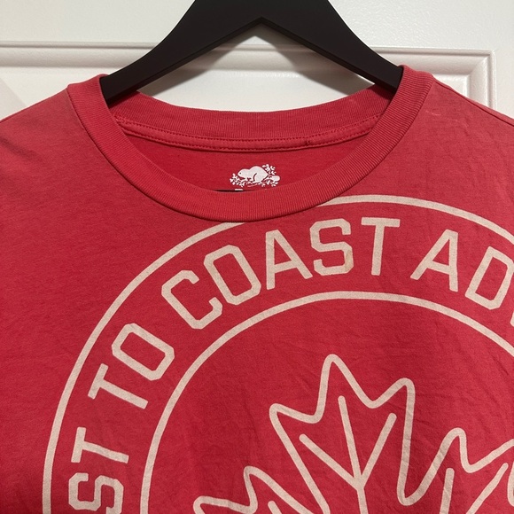 Roots Canada Coral Long Sleeve T-shirt Size Medium Women’s - Picture 4 of 9